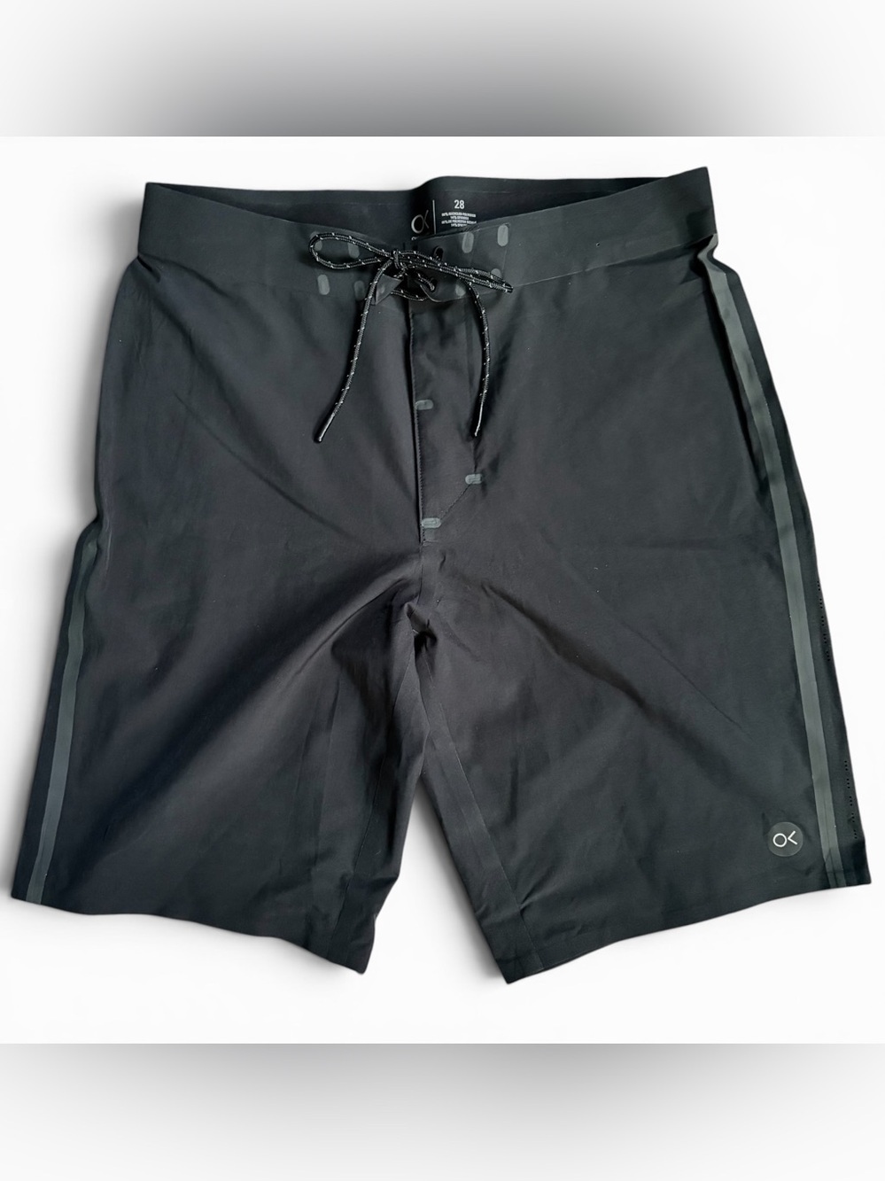 Outerknown Apex Trunks Men’s Size 28 Black Performance Board Shorts Surf Swim